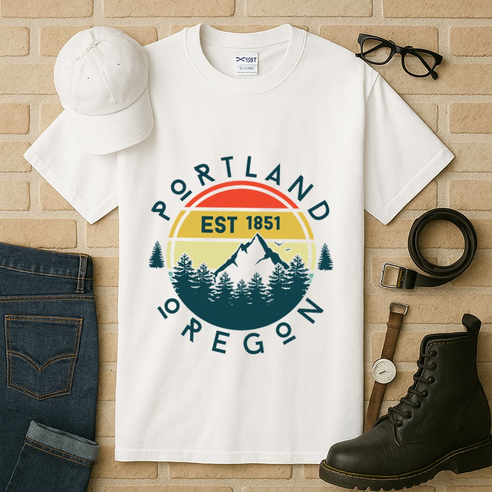 Portland Oregon Tall T-Shirt