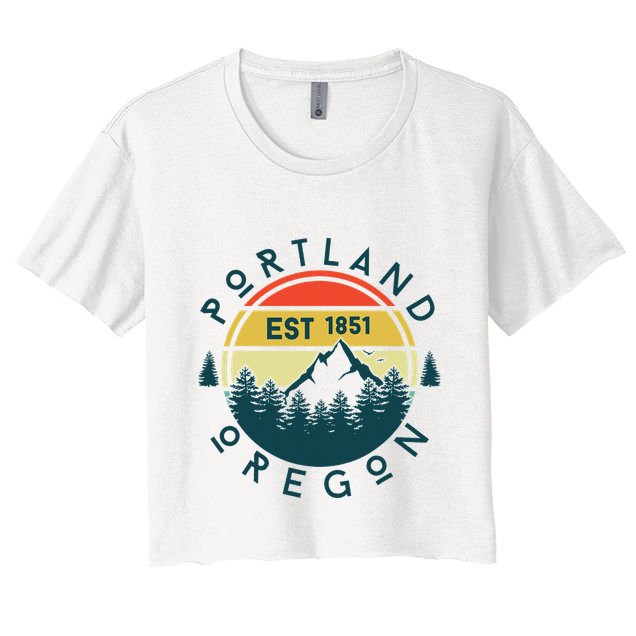Portland Oregon Crop Top