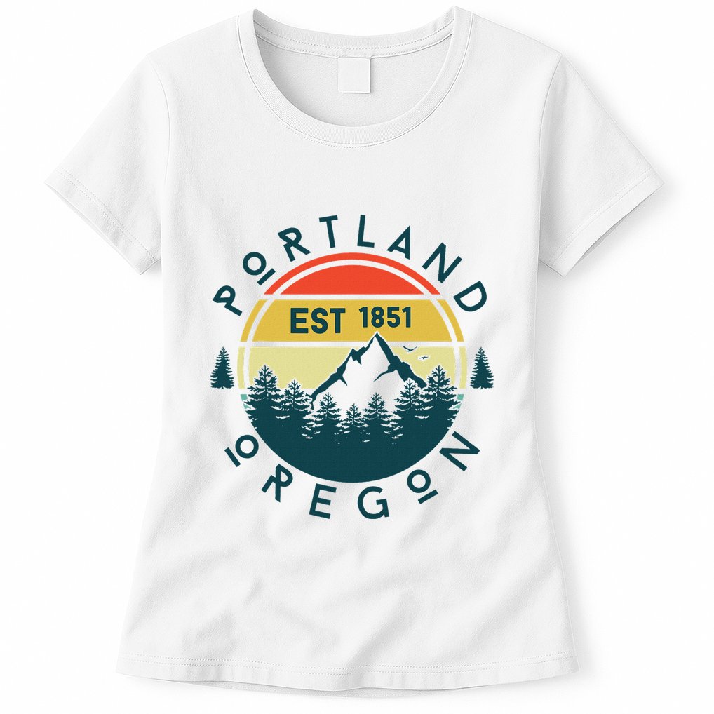 Portland Oregon Womens T-Shirt