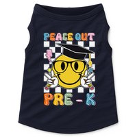 Peace Out Pre K Last Day Of School Smile Face Teachers Doggie Tank