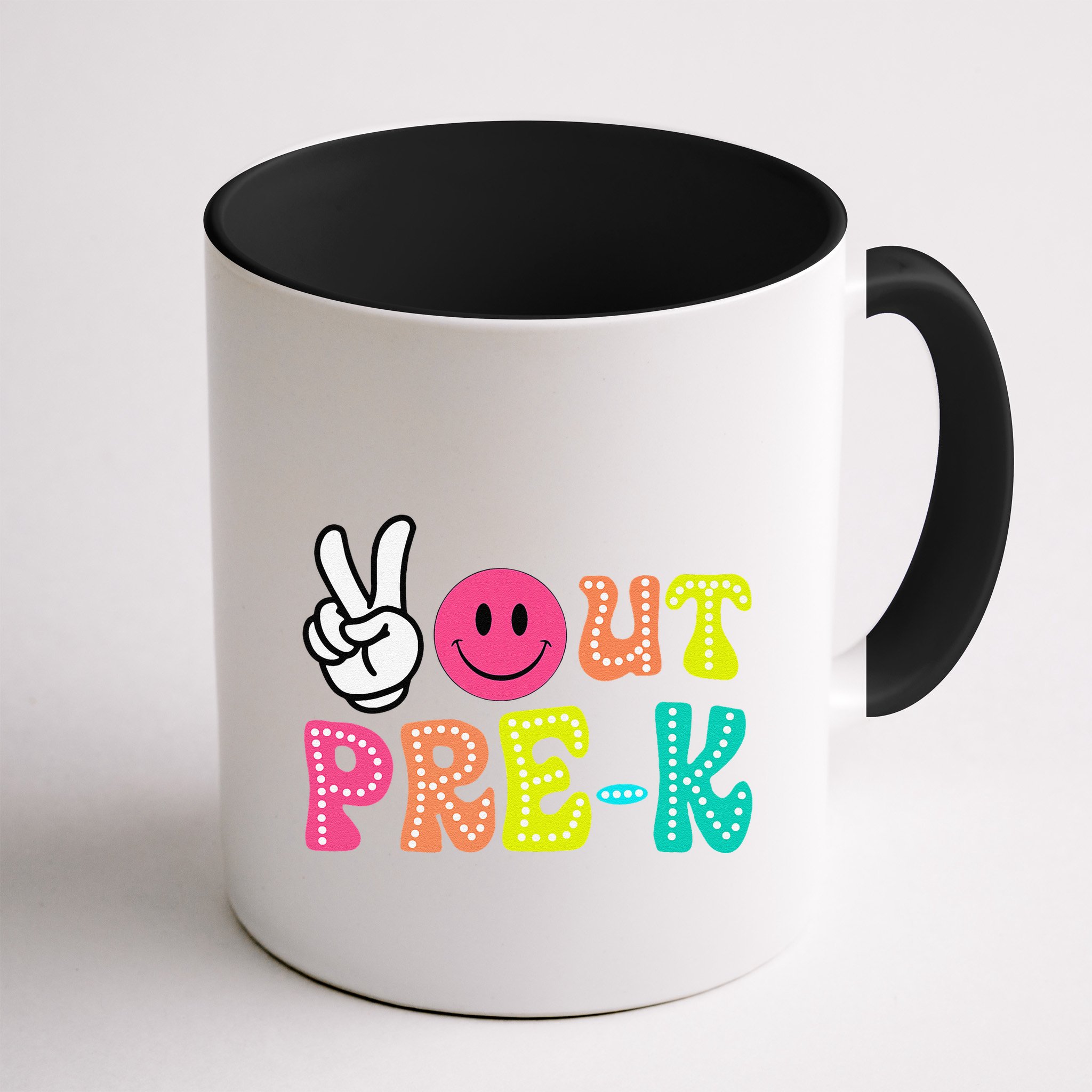 Peace Out Prek Graduation Class Of 2024 Last Day Of School Mug