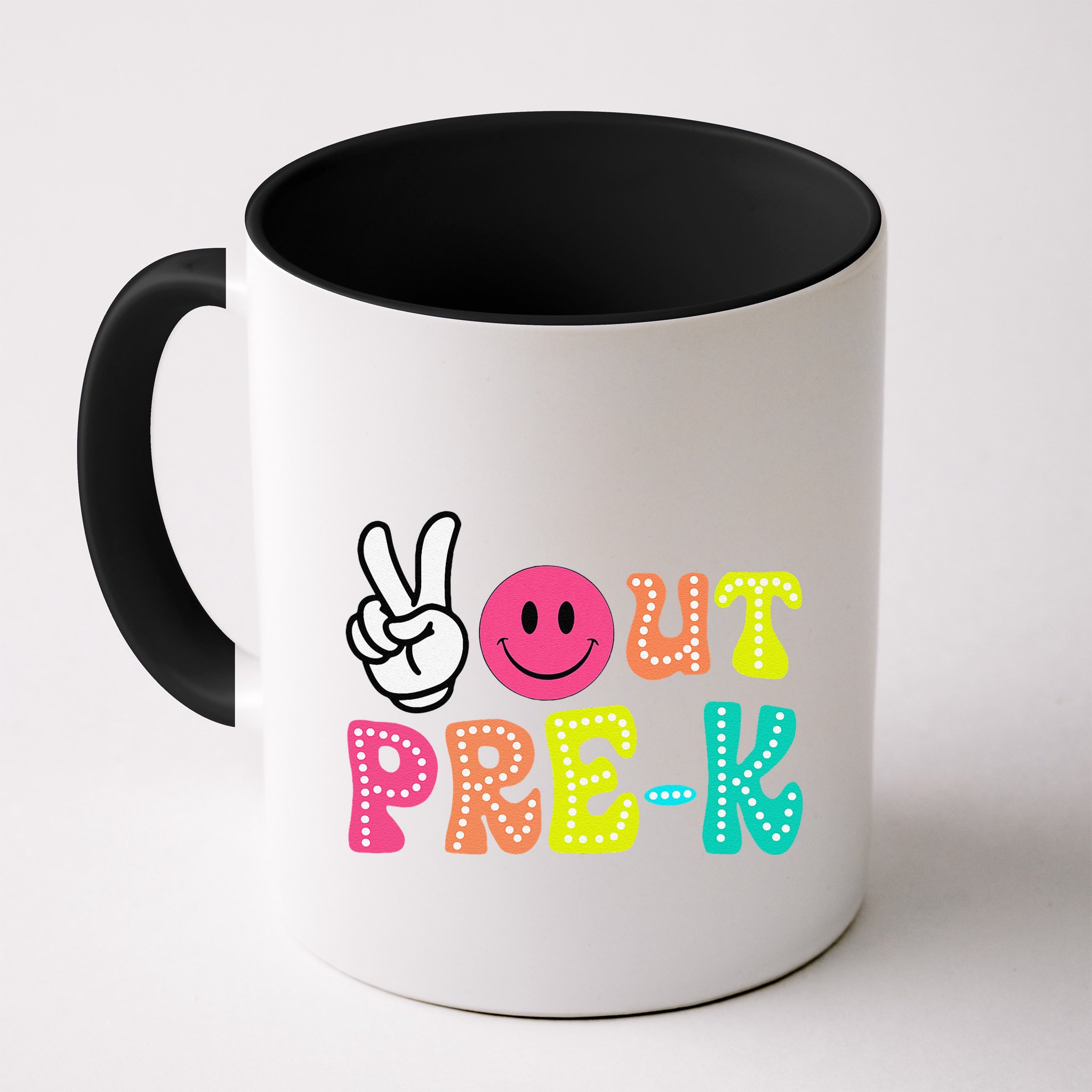 Peace Out Prek Graduation Class Of 2024 Last Day Of School Mug