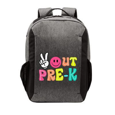 Peace Out Prek Graduation Class Of 2024 Last Day Of School Vector Backpack
