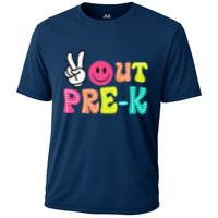 Peace Out Prek Graduation Class Of 2024 Last Day Of School Cooling Performance Crew T-Shirt