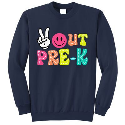 Peace Out Prek Graduation Class Of 2024 Last Day Of School Sweatshirt