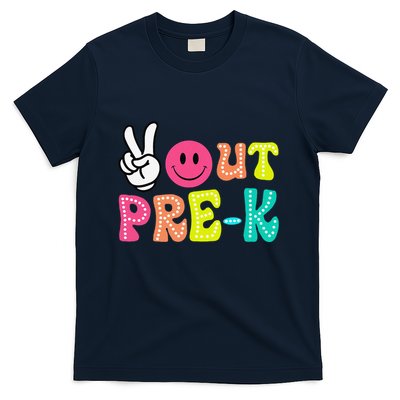 Peace Out Prek Graduation Class Of 2024 Last Day Of School T-Shirt