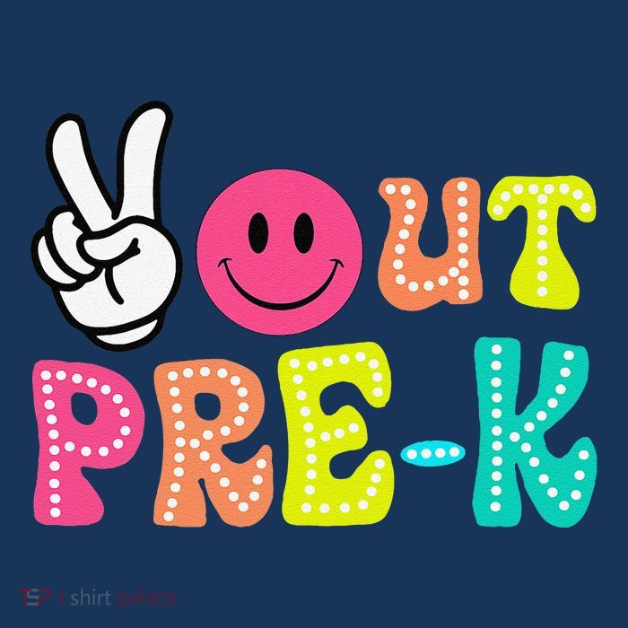 Peace Out Prek Graduation Class Of 2024 Last Day Of School Tall T-Shirt
