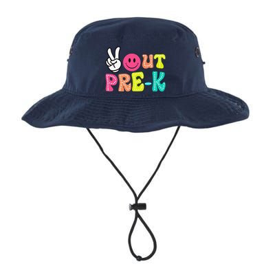 Peace Out Prek Graduation Class Of 2024 Last Day Of School Bucket Hat