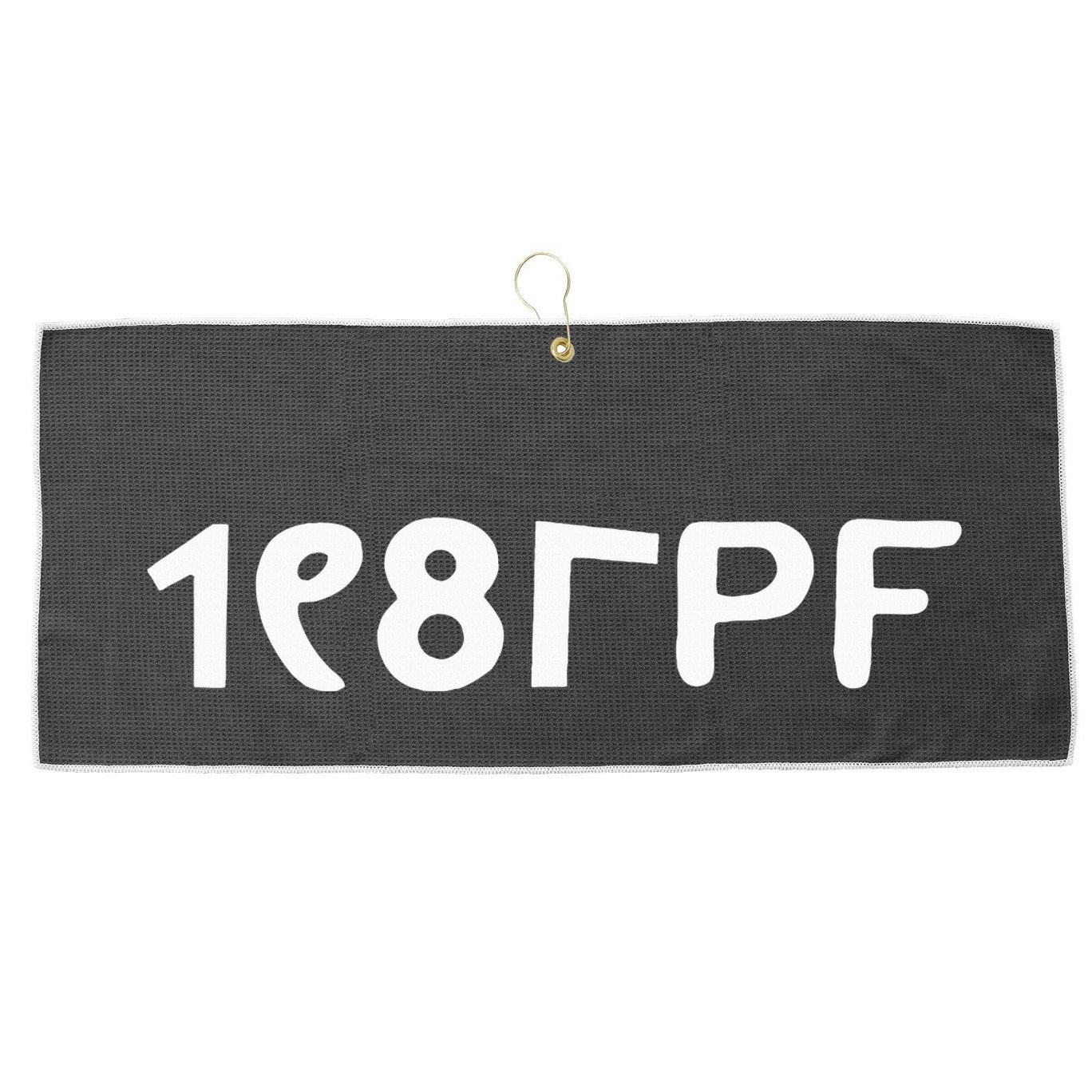Principle Of Pleasure 80s Costume Large Microfiber Waffle Golf Towel