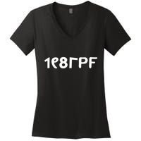 Principle Of Pleasure 80s Costume Women's V-Neck T-Shirt