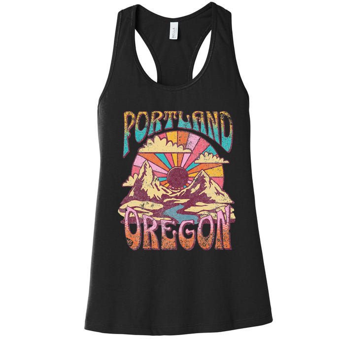 Portland Oregon Women's Racerback Tank