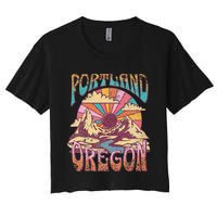 Portland Oregon Women's Crop Top Tee