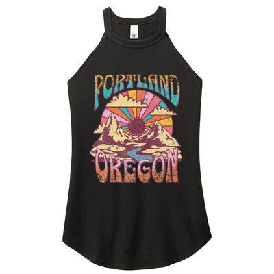 Portland Oregon Women’s Perfect Tri Rocker Tank