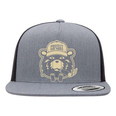 Protect Our Parks Jre Flat Bill Trucker Hat