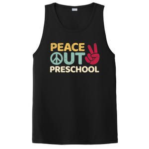 Peace Out Preschool Pre K Graduation Last Day Of School PosiCharge Competitor Tank