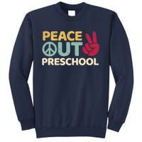 Peace Out Preschool Pre K Graduation Last Day Of School Sweatshirt