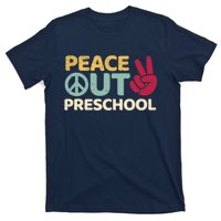 Peace Out Preschool Pre K Graduation Last Day Of School T-Shirt