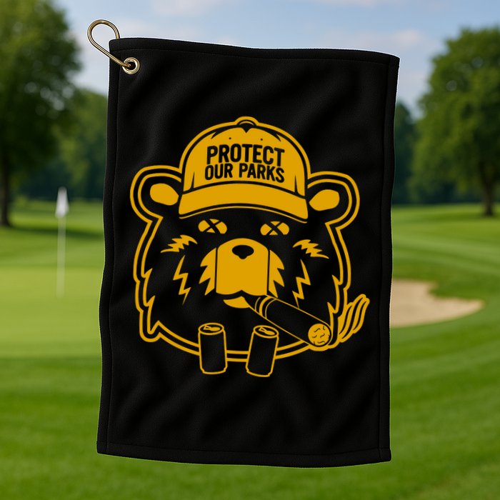 Protect Our Parks Jre Golf Towel