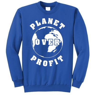 Planet Over Profit Gift Sweatshirt