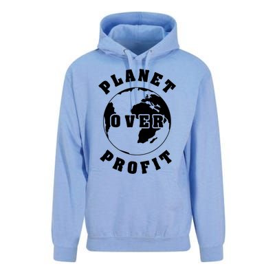 Planet Over Profit Gift Unisex Surf Hoodie