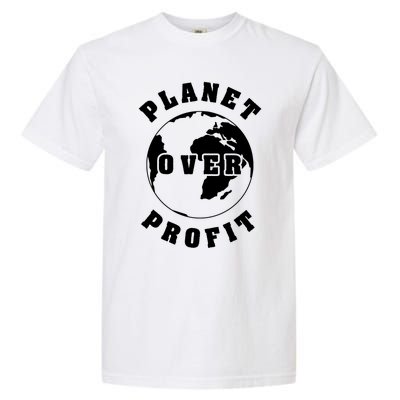 Planet Over Profit Gift Garment-Dyed Heavyweight T-Shirt