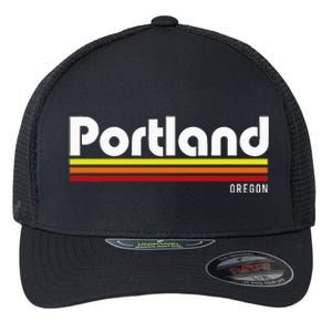 Portland Oregon Flexfit Unipanel Trucker Cap