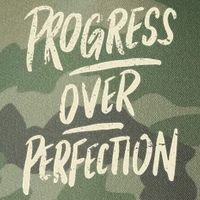 Progress Over Perfection Legacy Tie Dye Trucker Hat