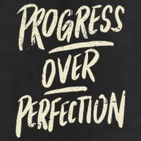 Progress Over Perfection Cool Comfort Performance Bucket Hat