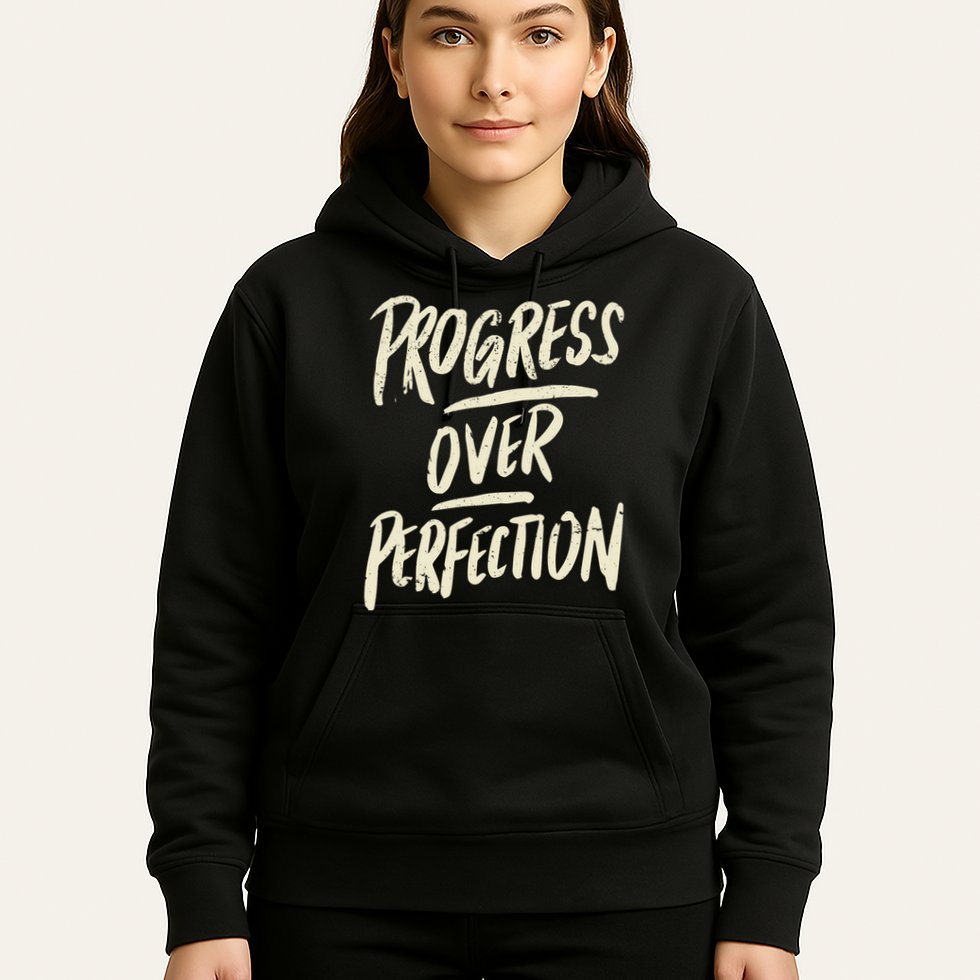 Progress Over Perfection Hoodie
