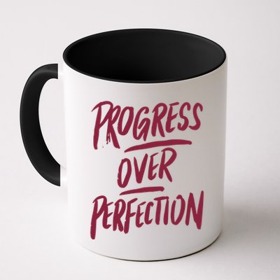 Progress Over Perfection Mug