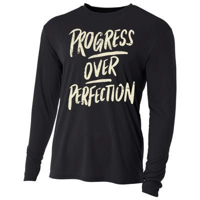 Progress Over Perfection Cooling Performance Long Sleeve Crew