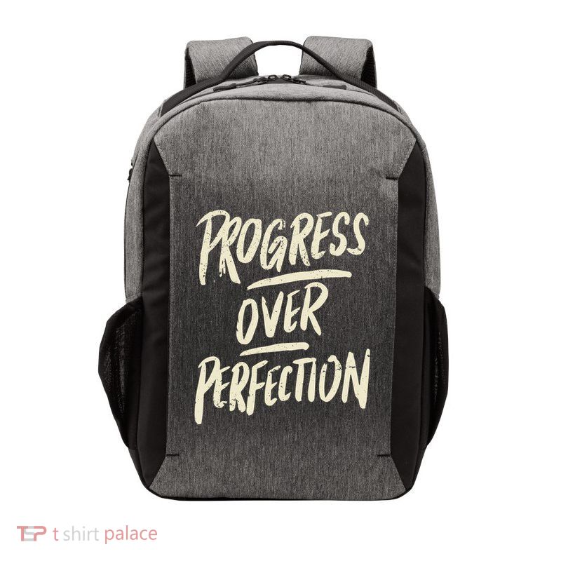 Progress Over Perfection Vector Backpack