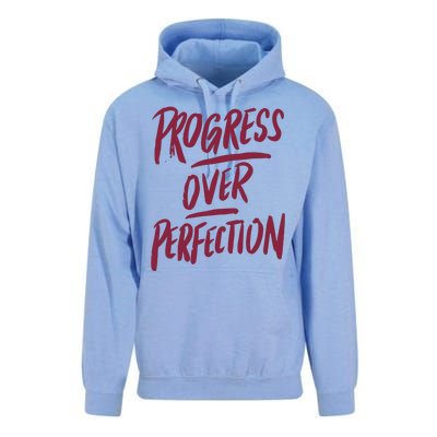 Progress Over Perfection Unisex Surf Hoodie