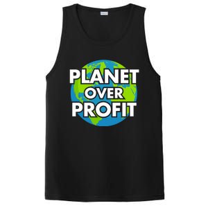 Planet Over Profit Gift PosiCharge Competitor Tank