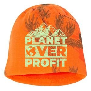 Planet Over Profit Acting Environtally Conscious Gift Kati - Camo Knit Beanie