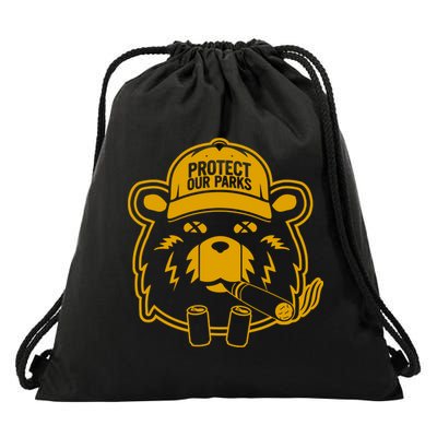 Protect Our Parks Drawstring Bag