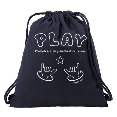 Play On Drawstring Bag