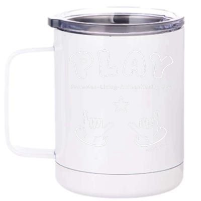 Play On 12 oz Stainless Steel Tumbler Cup