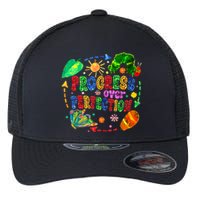 Progress Over Perfection Teacher Flexfit Unipanel Trucker Cap