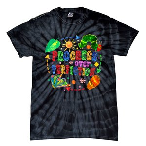 Progress Over Perfection Teacher Tie-Dye T-Shirt