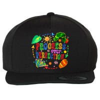 Progress Over Perfection Teacher Wool Snapback Cap