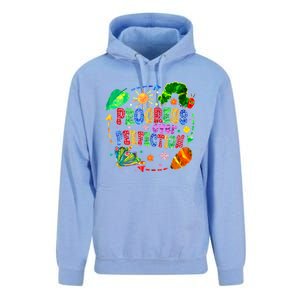 Progress Over Perfection Teacher Unisex Surf Hoodie