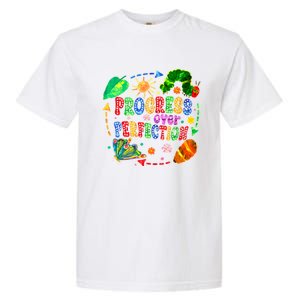 Progress Over Perfection Teacher Garment-Dyed Heavyweight T-Shirt