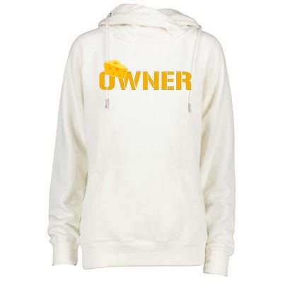 Packers Owner Womens Funnel Neck Pullover Hood