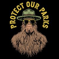 Protect Our Parks! Sasquatch Park Ranger Funny Bigfoot T-Shirt