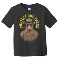 Protect Our Parks! Sasquatch Park Ranger Funny Bigfoot Toddler T-Shirt
