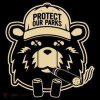 Protect Our Parks Jre Stripe Pom Pom Beanie