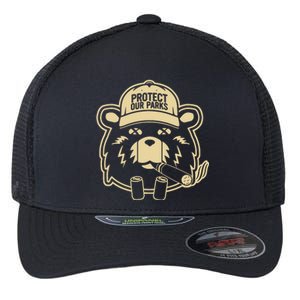 Protect Our Parks Jre Flexfit Unipanel Trucker Cap