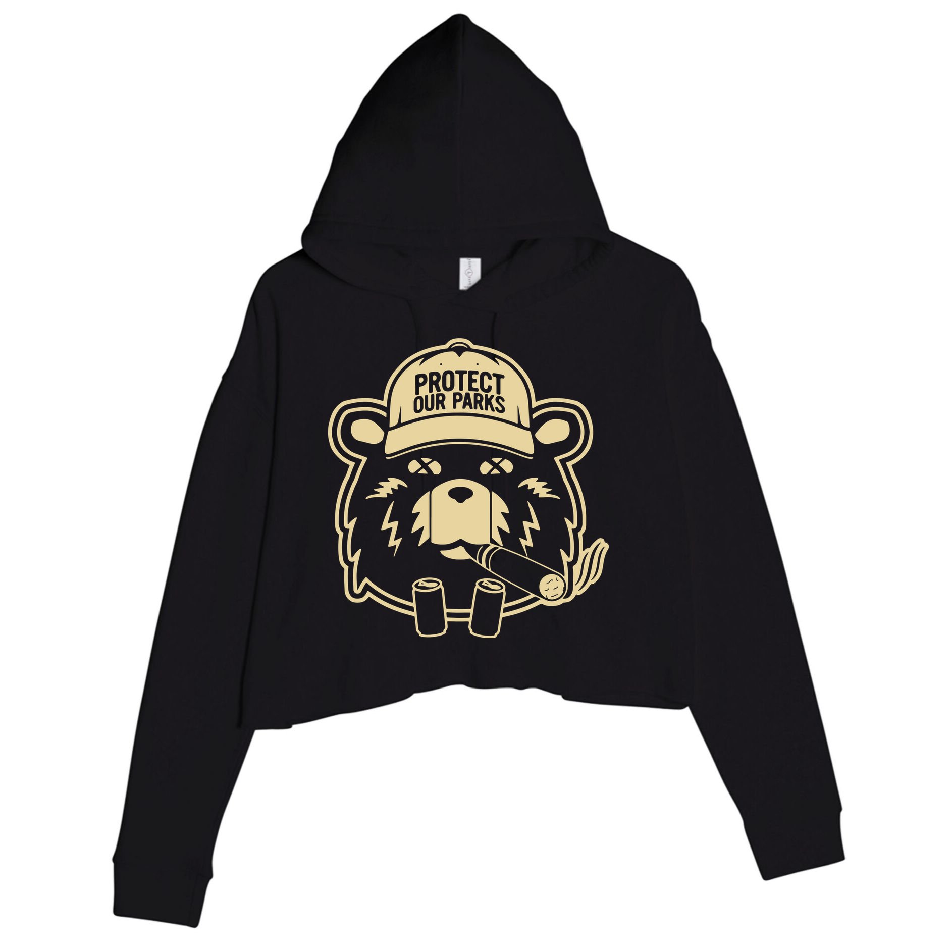 Protect Our Parks Jre Crop Fleece Hoodie