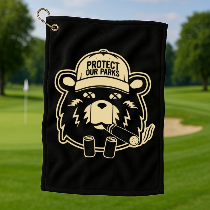 Protect Our Parks Jre Golf Towel